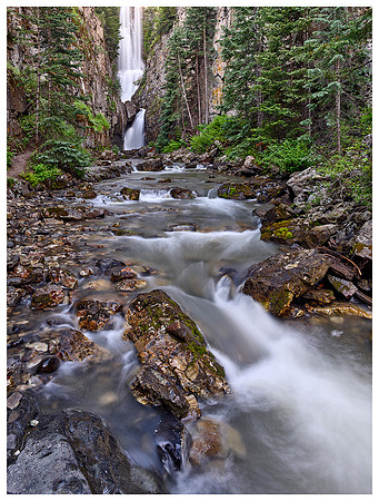 Mystic Falls, Summer, Near Telluride, Colorado