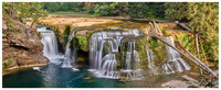 Lower Lewis River Falls, Summer, Lewis River, Washington