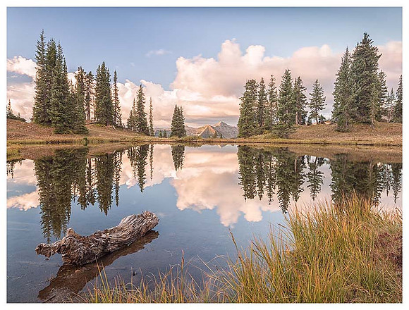 Paradise Divide Pond, Summer, Near Crested Butte, Colorado