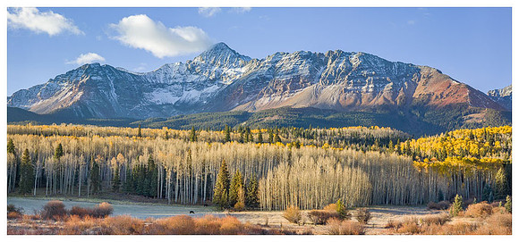 Wilson Peak, Autumn, Near Telluride, Colorado